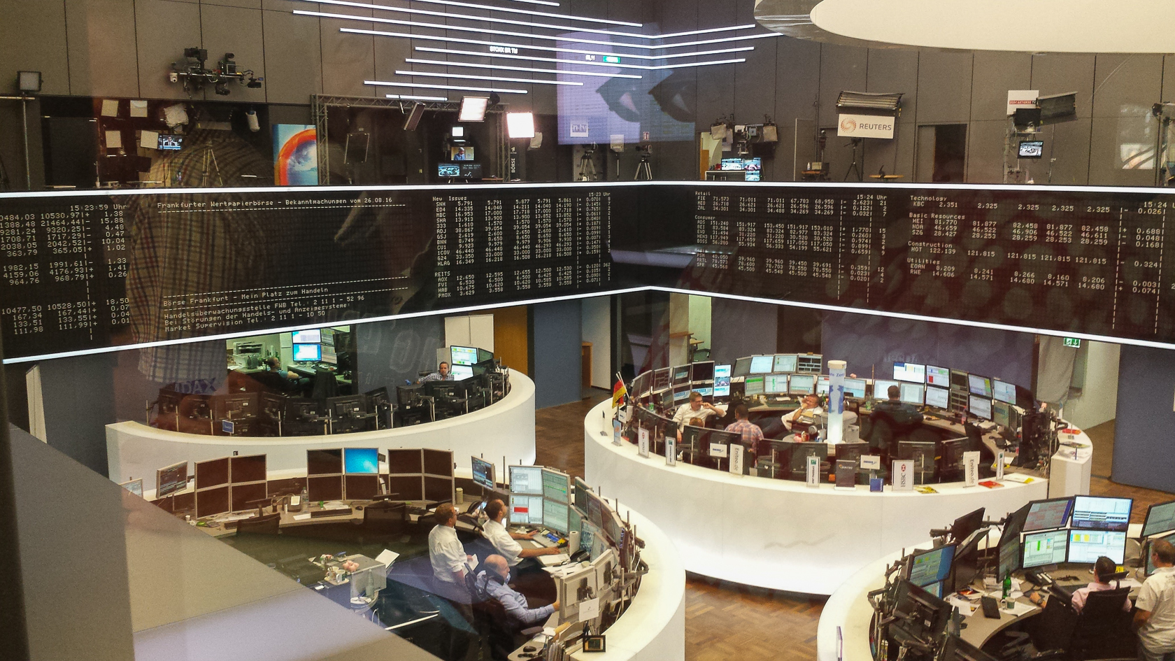 Börse, Frankfurt, Parkett Bild 06